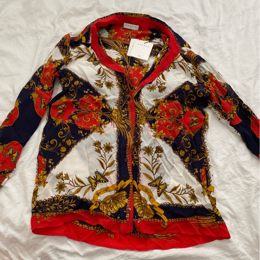 Sandro Button down shirt